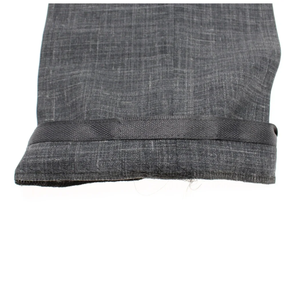 Meyer NWT Dress Pants Size 50 (US 34) Bonn in Gray Polyester Wool Blend